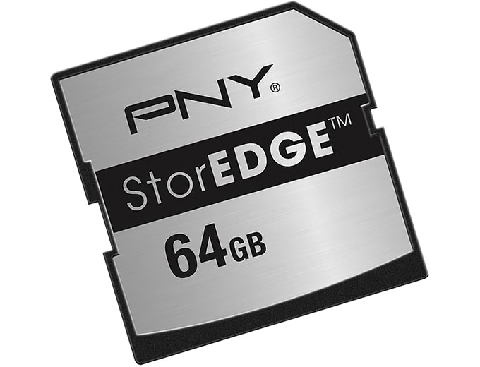 PNY 64GB SDXC MacBook Memory Storage