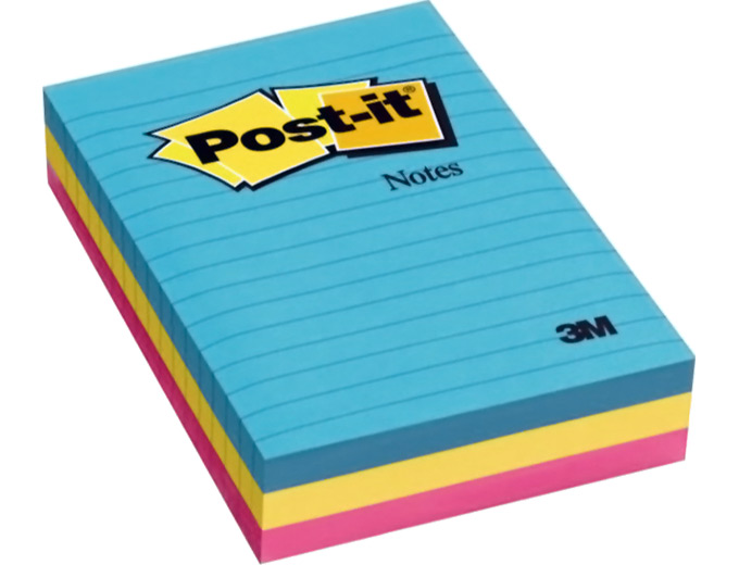 Post-it 4" x 6" Lined Notes