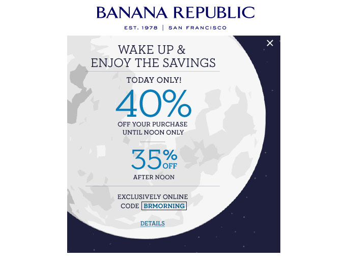 Your Purchase at Banana Republic