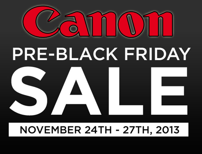 Canon Pre-Black Friday Sale