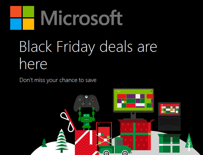 Microsoft Store Black Friday Deals
