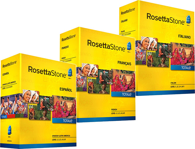 Rosetta Stone TOTALe Level 1-5 Set