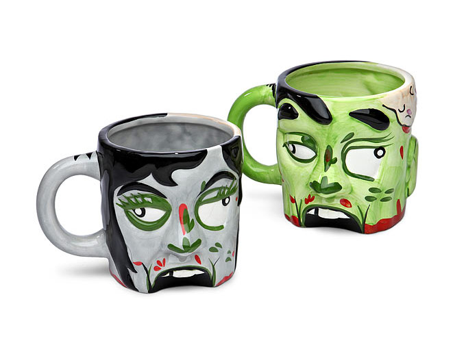 Ceramic Zombie Mugs