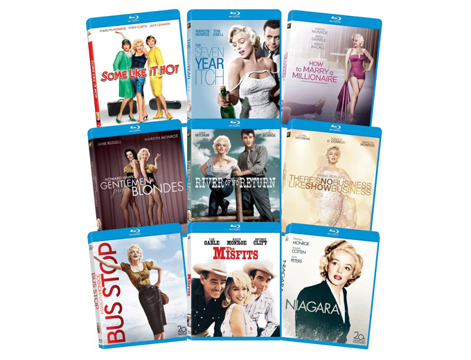 Marilyn Monroe 9 Film Collection Blu-ray