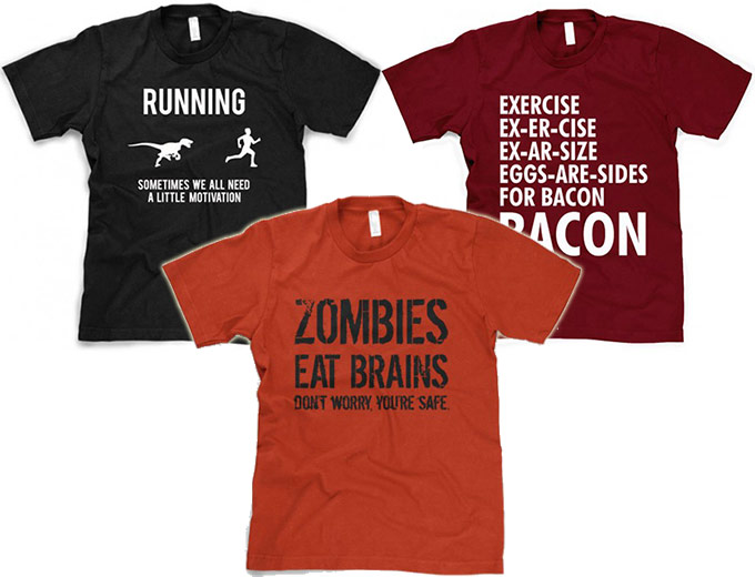 Crazy Dog Unisex T-Shirts