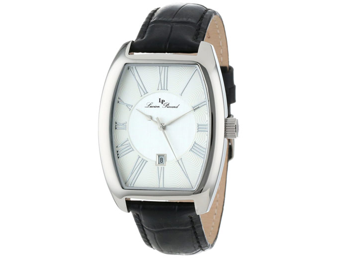 Lucien Piccard 10029-02S Leather Watch