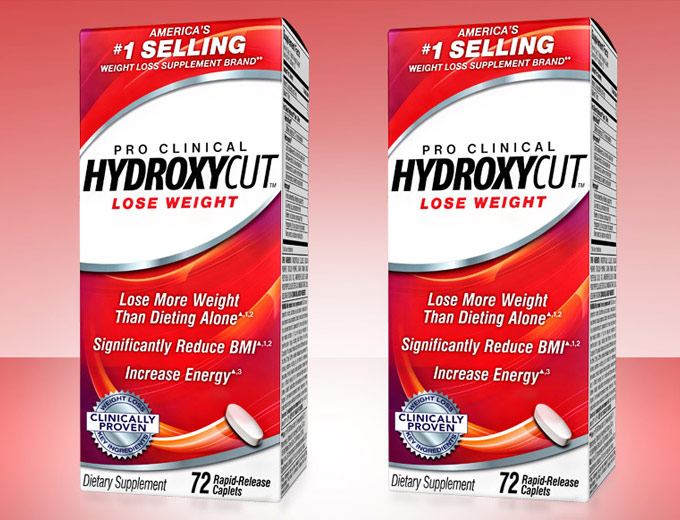2-Pack of Hydroxycut Pro Diet Supplements