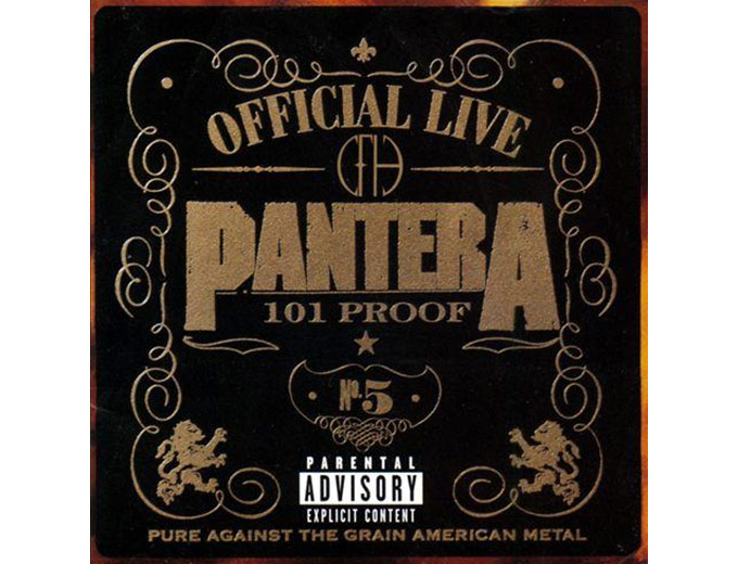 Pantera Official Live: 101 Proof CD