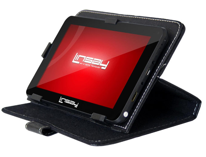 Linsay F-7HD2CORE 7" Tablet with Case