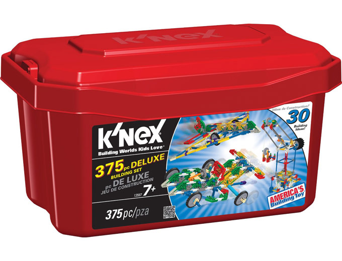 K'NEX 375 Piece Deluxe Value Tub