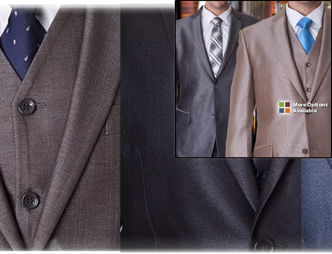 Abini 3-Piece Slim Fit Men's Suit