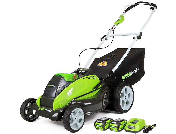 GreenWorks G-MAX 19" Lawn Mower