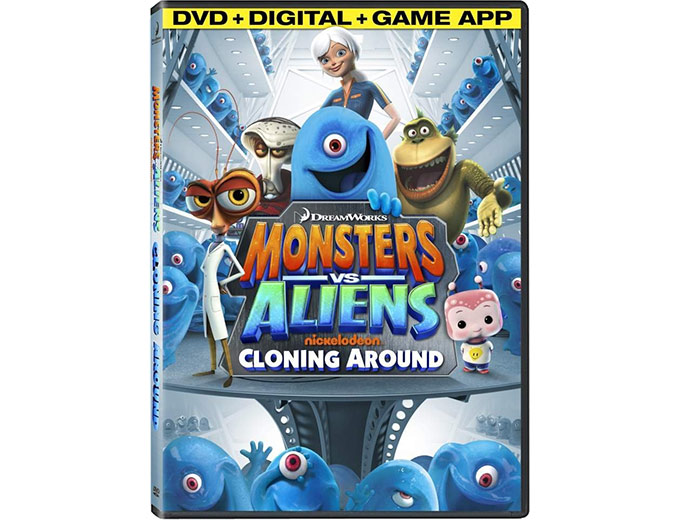 Monsters Vs Aliens: Cloning Around DVD