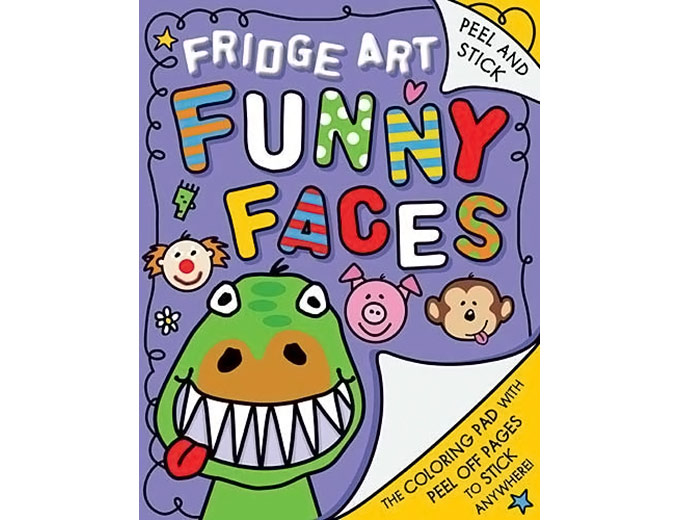 Fridge Art: Funny Faces Book