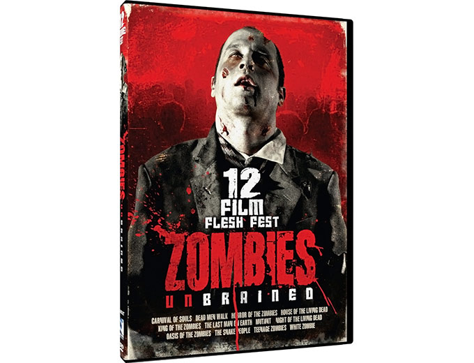 Zombies Un-Brained 12 Film Flesh Fest DVD