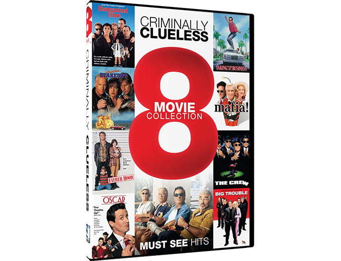 Criminally Clueless 8 Movie DVD