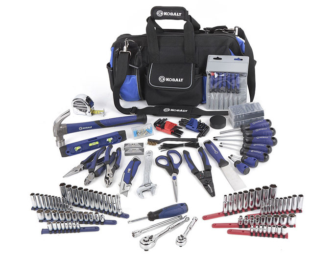 Kobalt 230Pc Household Tool Set with Case