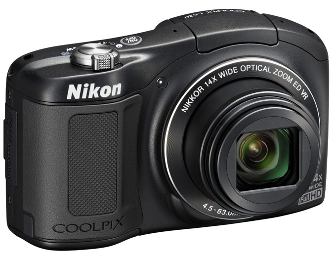 Nikon Coolpix L620 18.1MP Digital Camera