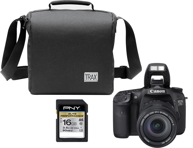 Canon EOS 7D 18.0MP DSLR Camera Bundle
