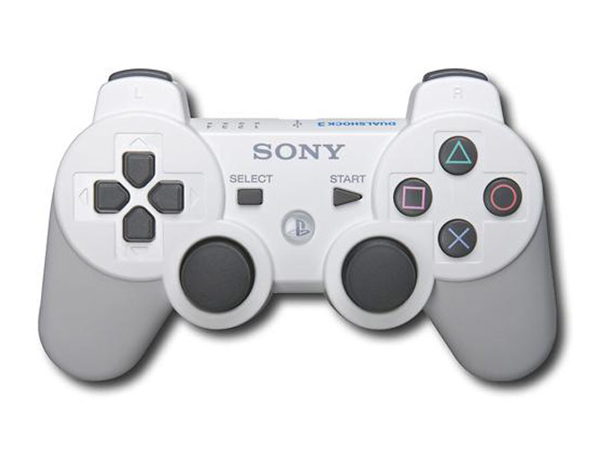 Sony DualShock3 Gaming Pad - White