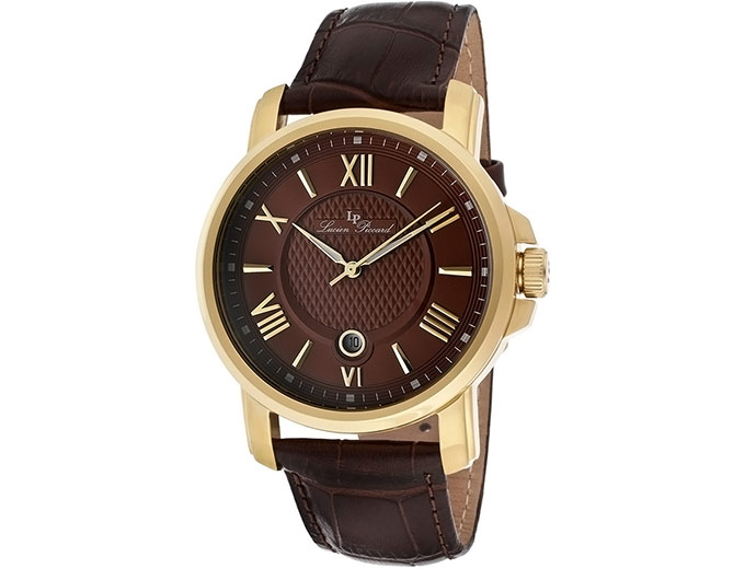 Lucien Piccard Cilindro Leather Watch