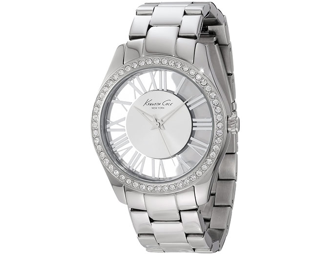 Kenneth Cole Transparency Silver Watch