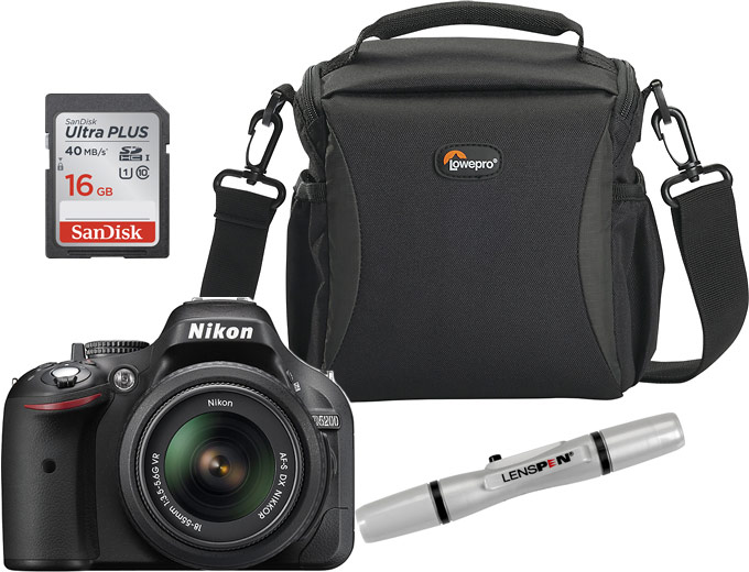 Nikon D5200 24.1MP DSLR Camera Kit