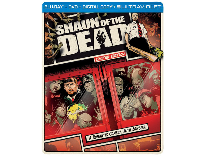 Shaun of the Dead Steelbook Blu-ray + DVD
