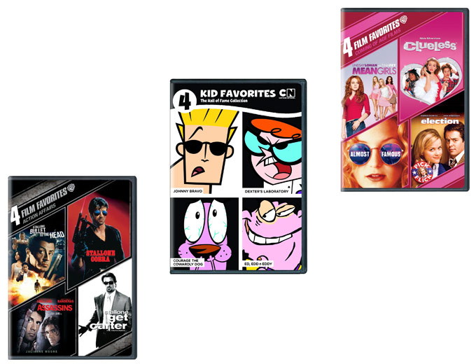 Select 4-Film Favorites DVD