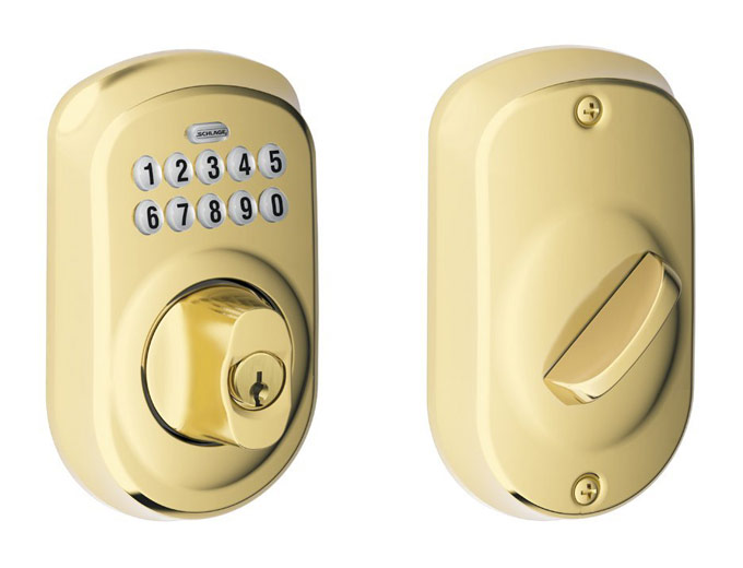 Schlage BE365-PLY Plymouth Deadbolt