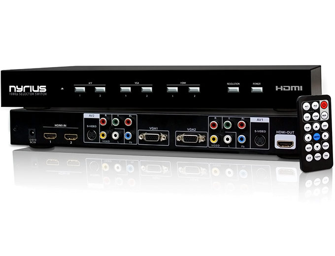 Nyrius NSW500 HD Video Selector Switch