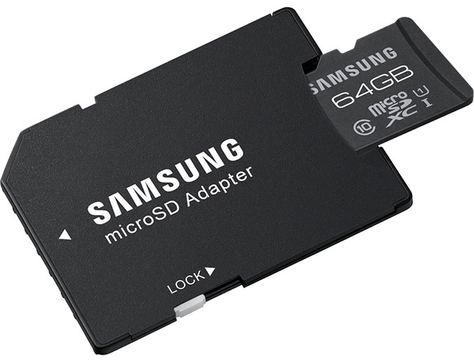 Samsung Pro 64GB microSDXC Memory Card
