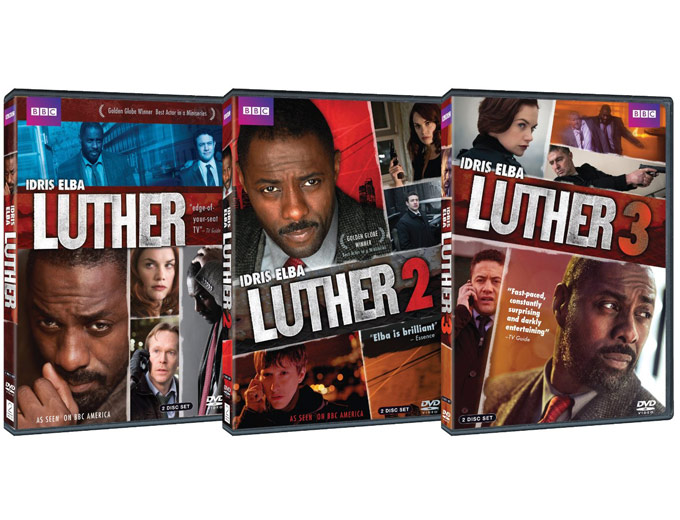 Luther Complete Series DVD Bundle