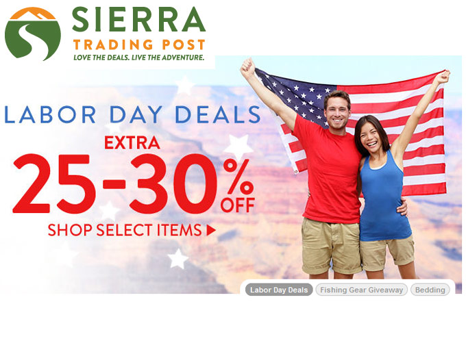 Sierra Trading Post Labor Day Deals