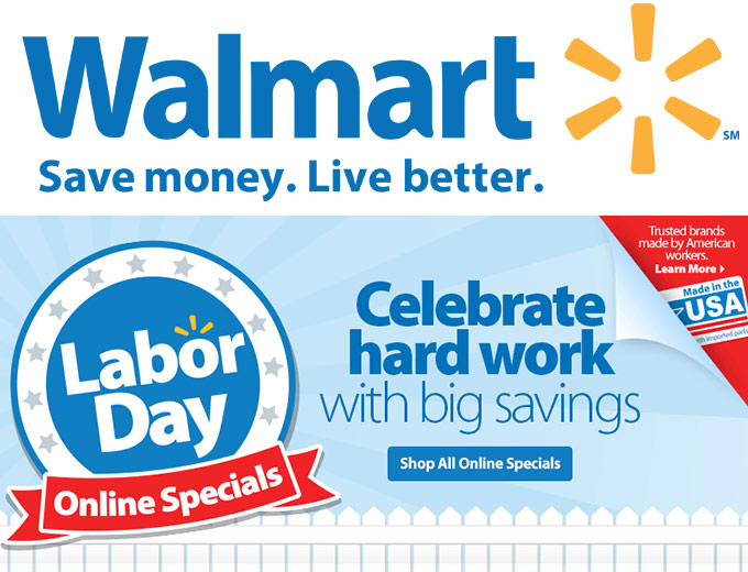 Walmart Labor Day Online Specials