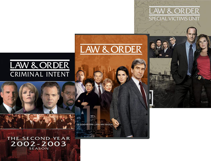 Complete Seasons of Law & Order TV Shows