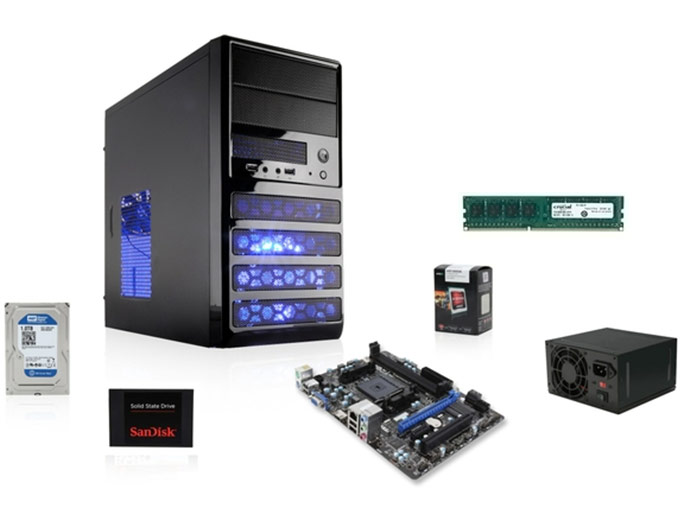 AMD A8-5800K Barebones Combo Kit