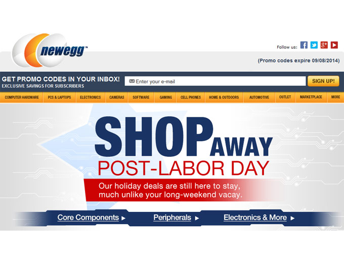 Newegg Post-Labor Day Deals - Big savings