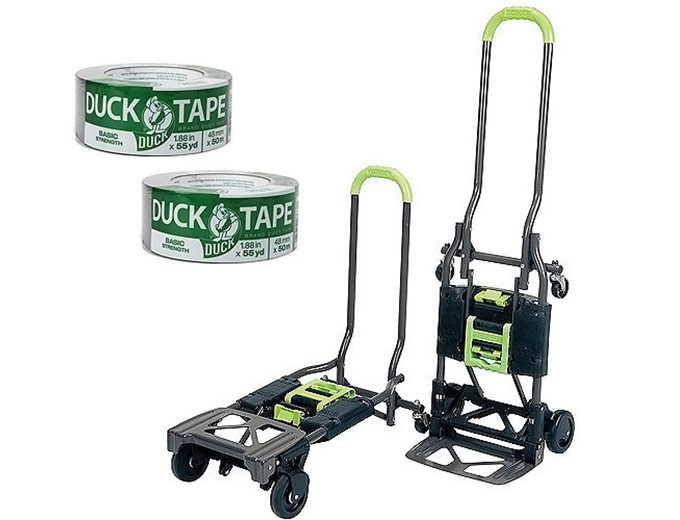 Multi-Position Cart/Dolly & Duct Tape