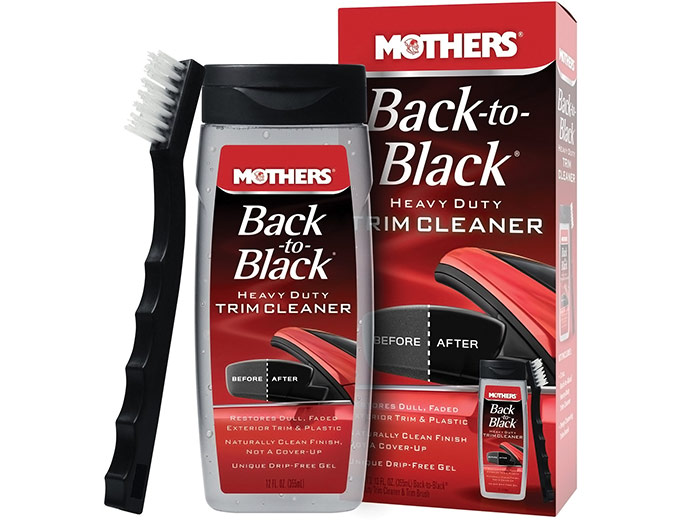 Mothers Back-to-Black Trim Cleaning Kit