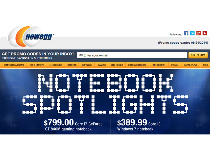 Newegg Spotlight Deals - Up to 80% off