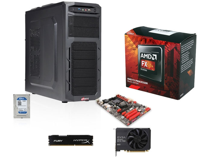 AMD FX-8320 3.5GHz 8-Core Barebones PC