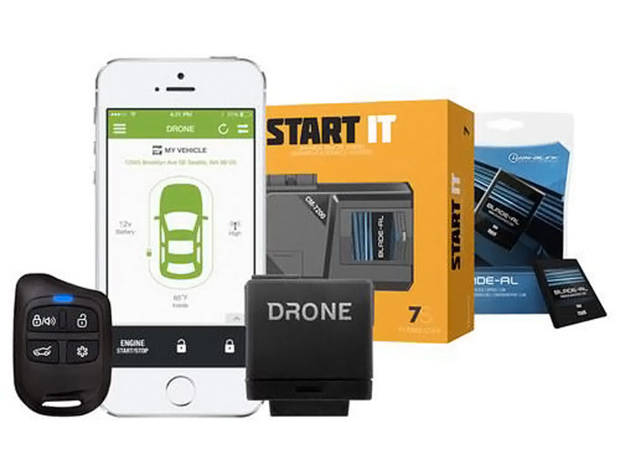DroneMobile Smartphone Remote Starter Kit
