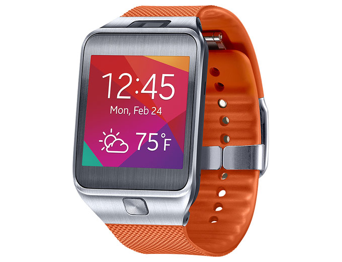 Samsung Gear 2 Smartwatch, Metallic Orange
