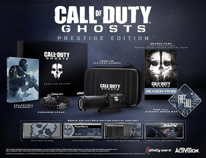 Call of Duty: Ghosts Prestige Edition PS4
