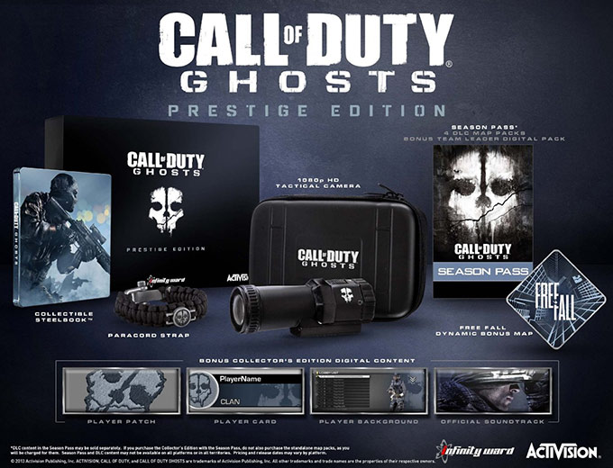 Call of Duty: Ghosts Prestige Xbox One