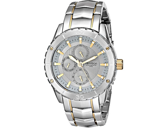 Armitron Stainless Steel Two-Tone Watch