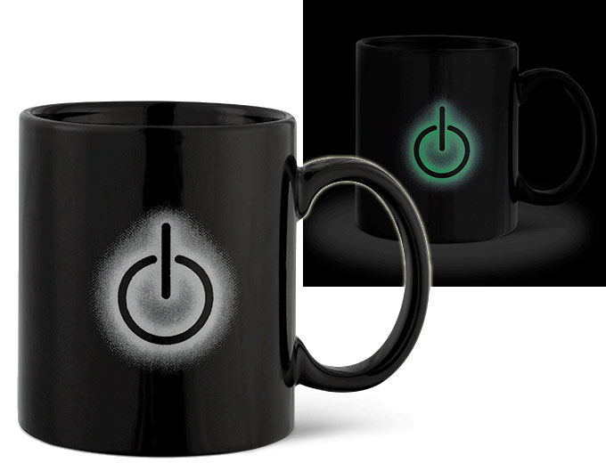 Power Symbol Glow in the Dark Mug