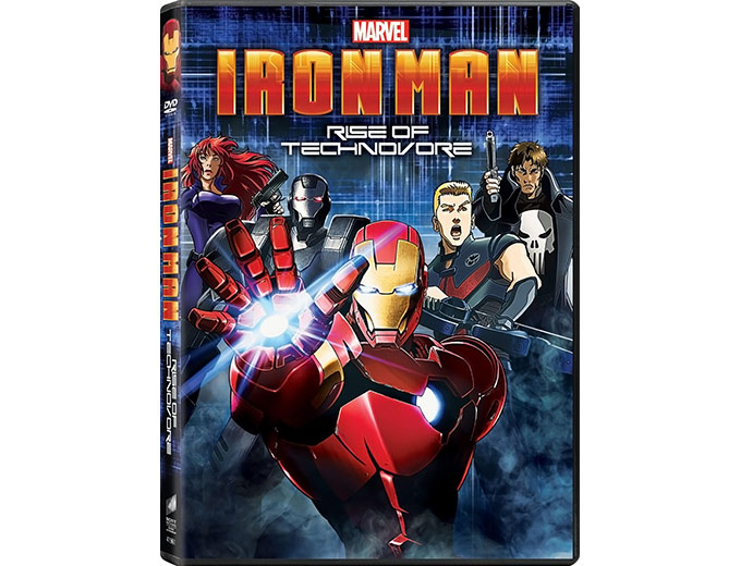 Iron Man: Rise of Technovore DVD