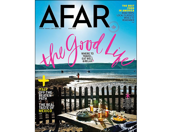 AFAR Travel Magazine Subscription